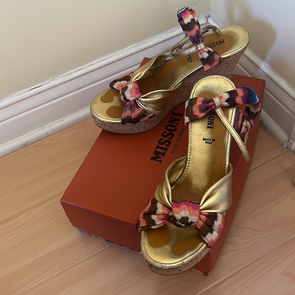 Missoni wedges! Beautiful for summer!